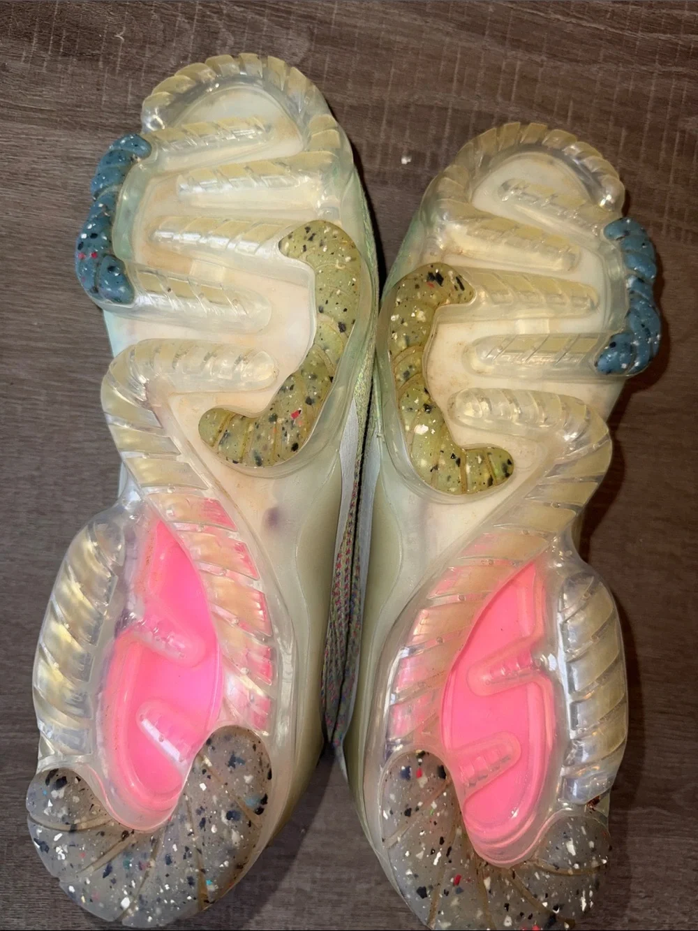 Nike Air VaporMax 2021 Flyknit Next Nature - Volt/Photo Blue - Size 11